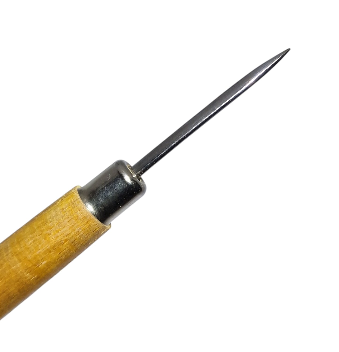 Close up of burnishing tool