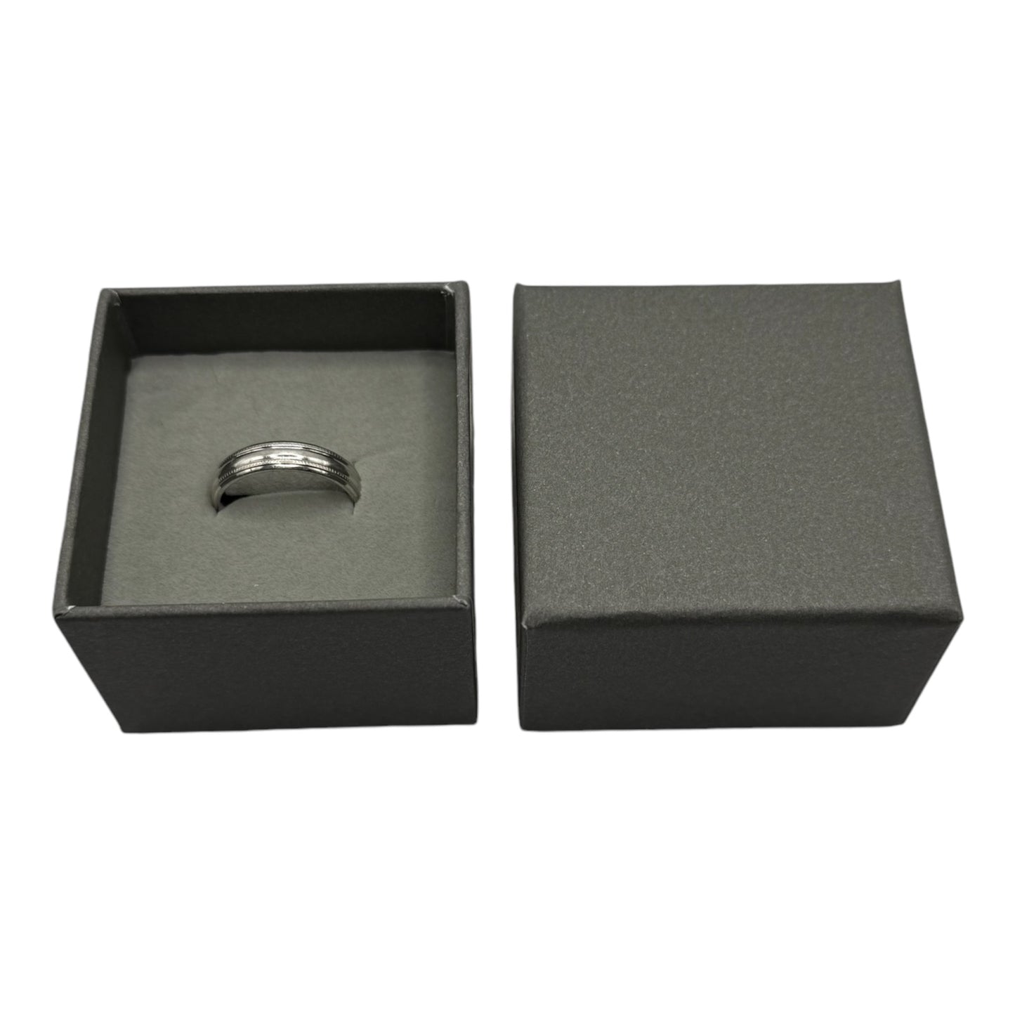 Grey Ring Box