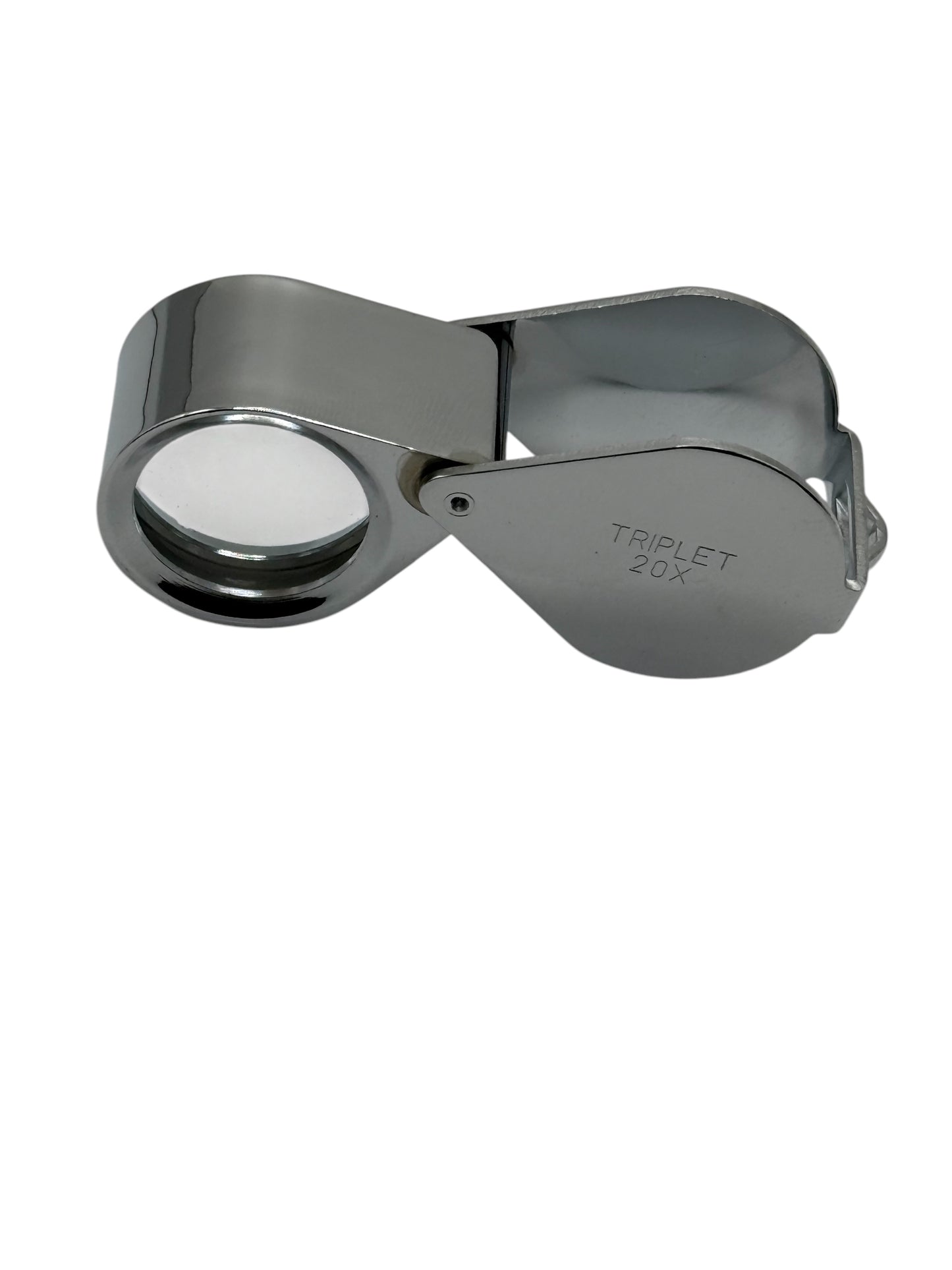 Top view of a Chrome Loupe