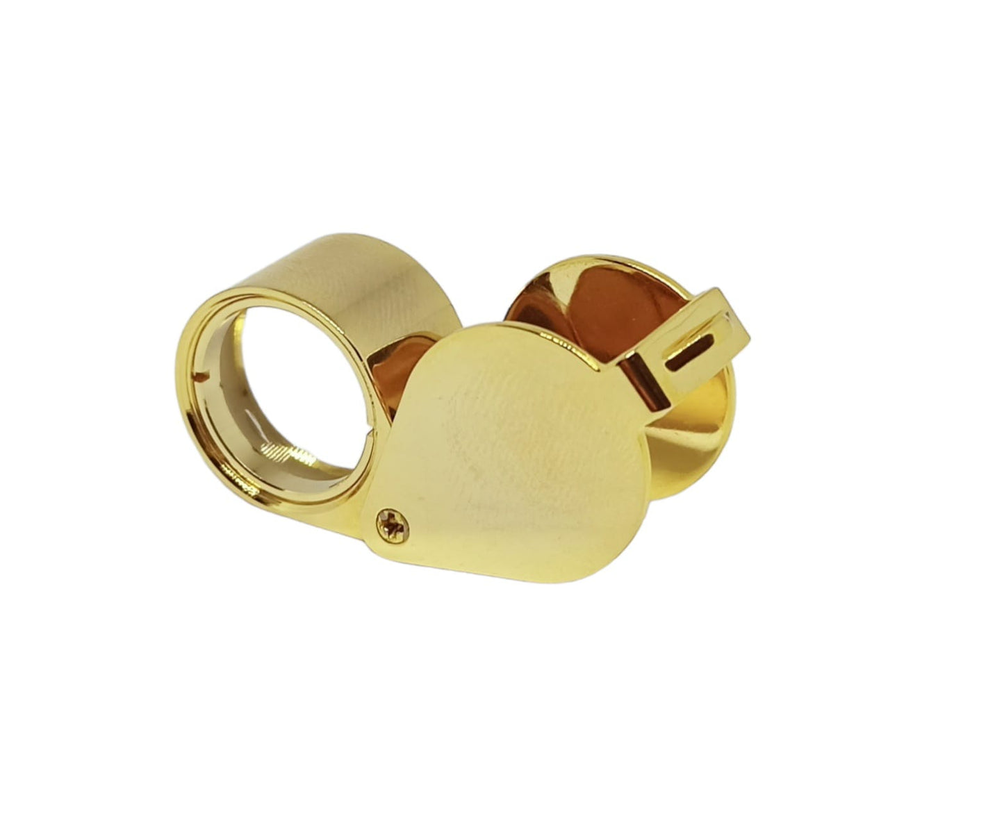 Loupe Magnifier x10 - Gold Coloured