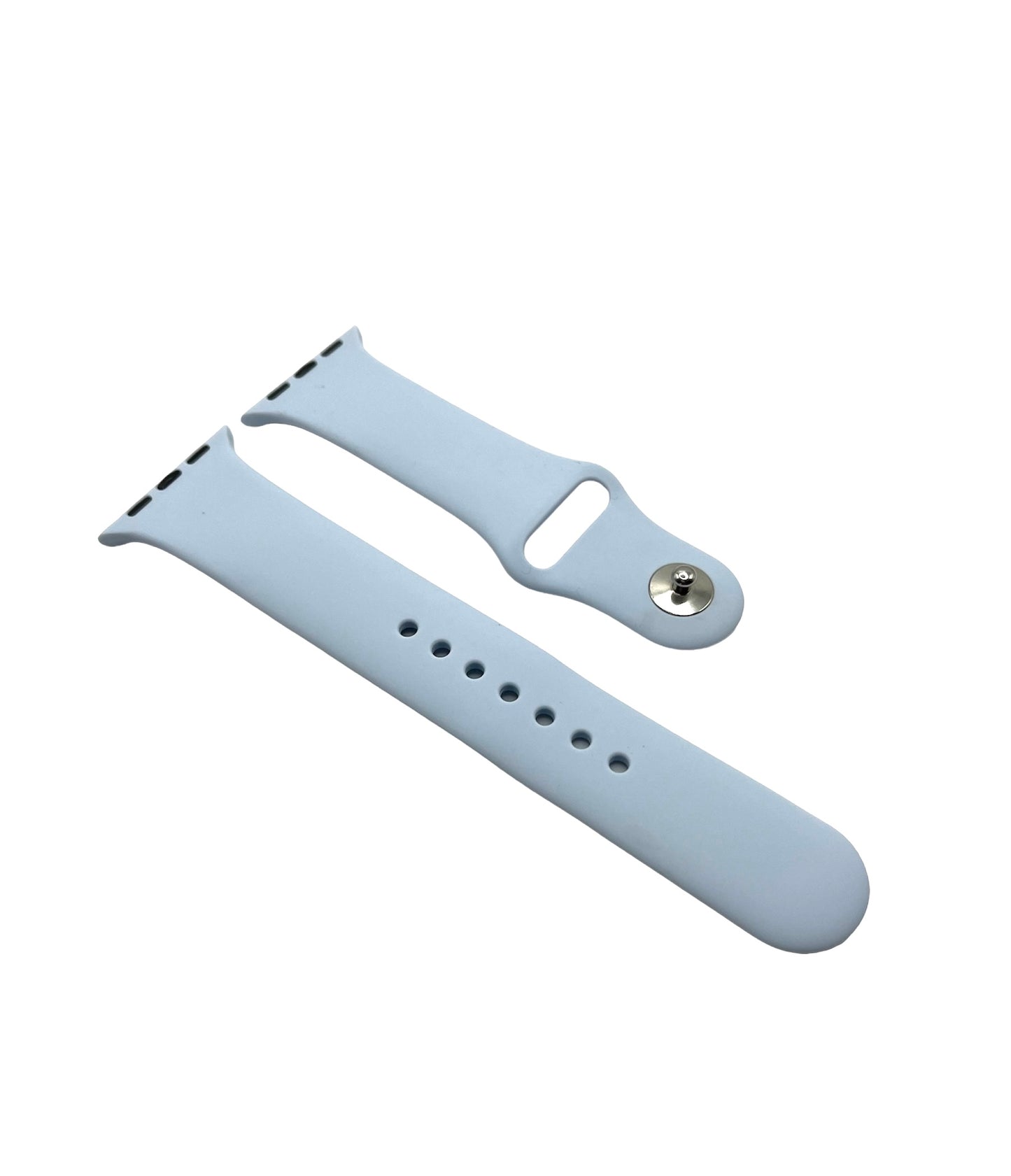 Silicone Watch Strap - Light Blue (38-41mm)