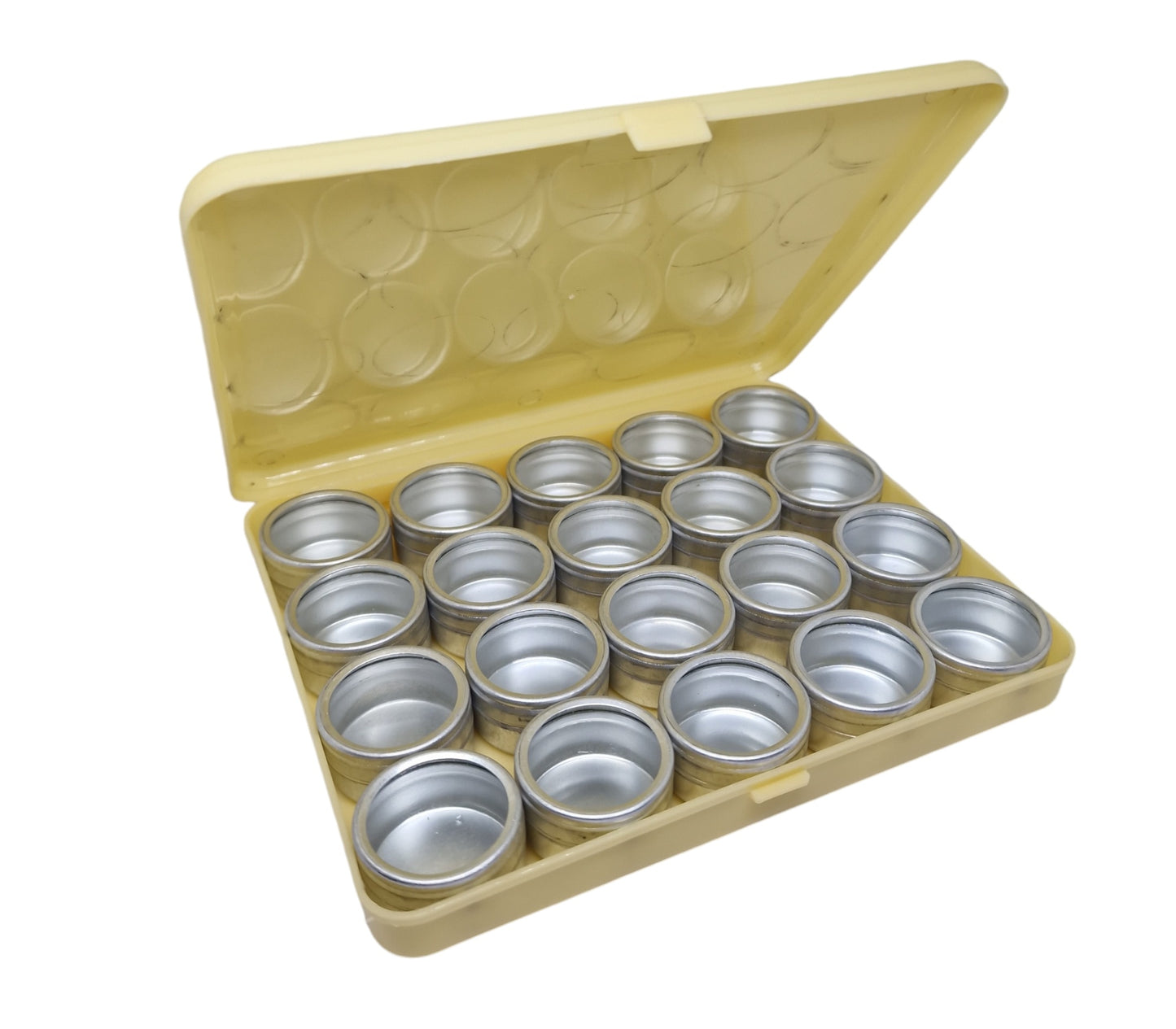 Plastic Storage Box With 20 Aluminium Containers