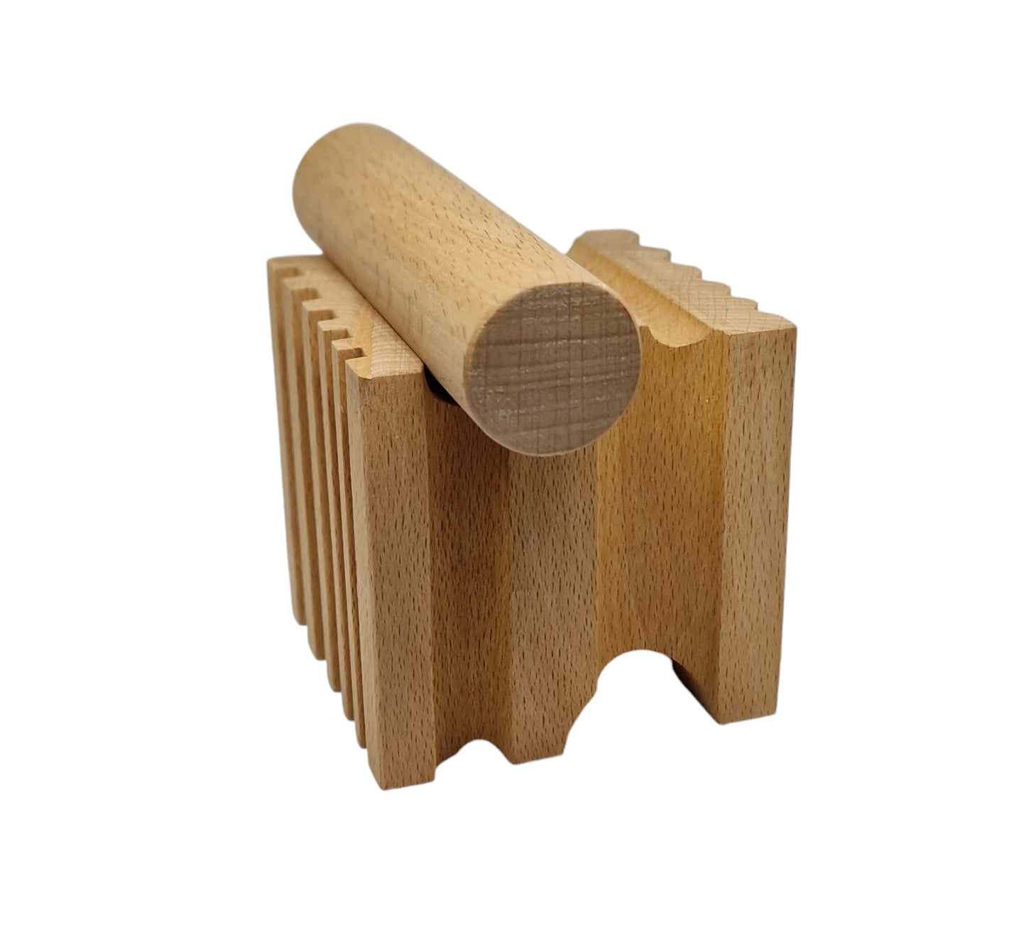Wooden Swage Block and Punch Set