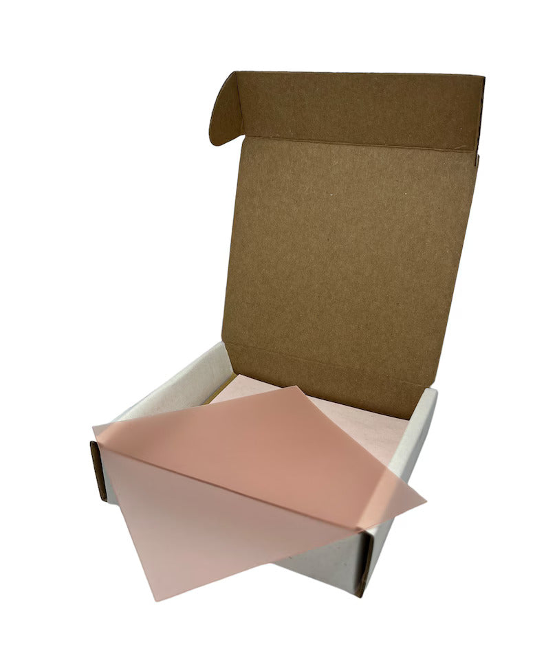 Pink Jewellery Wax Sheets - Assorted Thicknesses