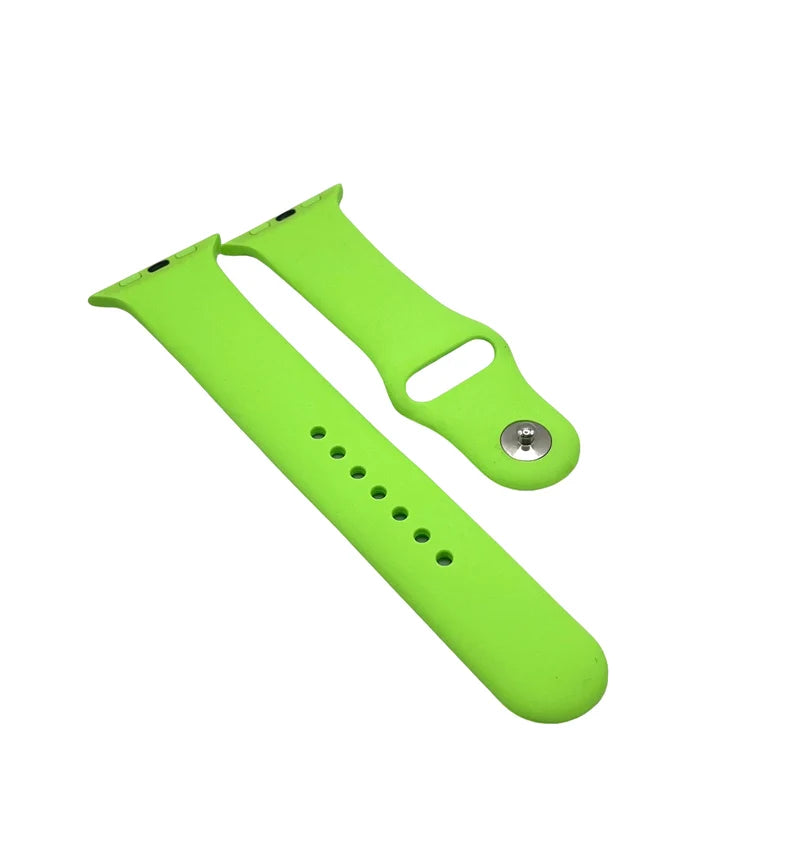 Silicone Watch Strap - Green (38-41mm)