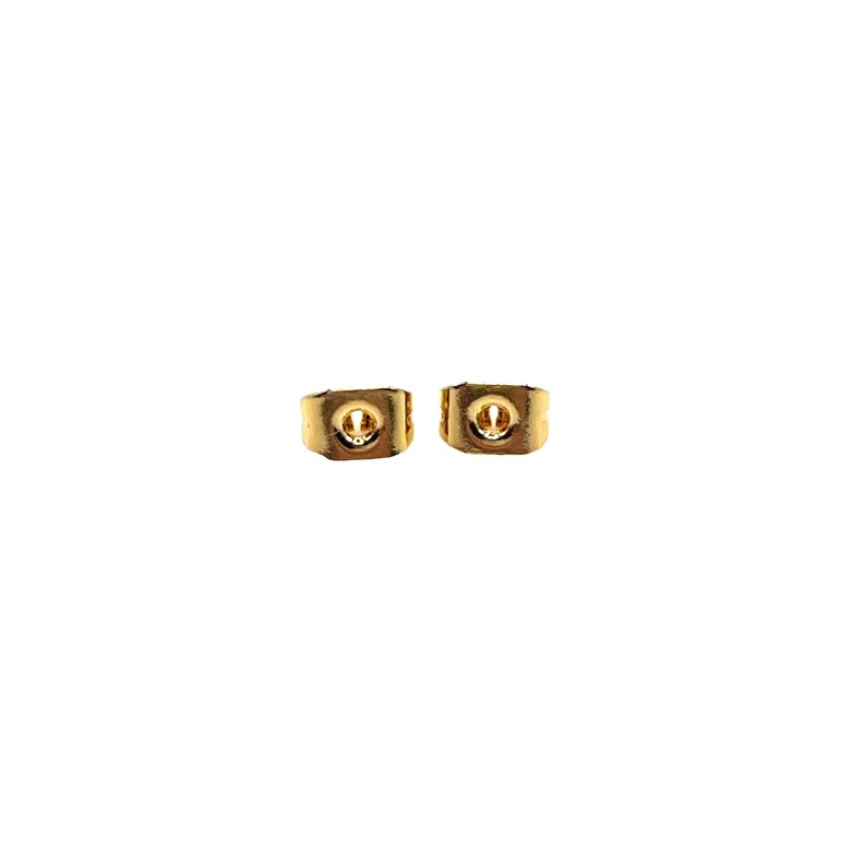 Gold Plated Earring Backs x1 Pair