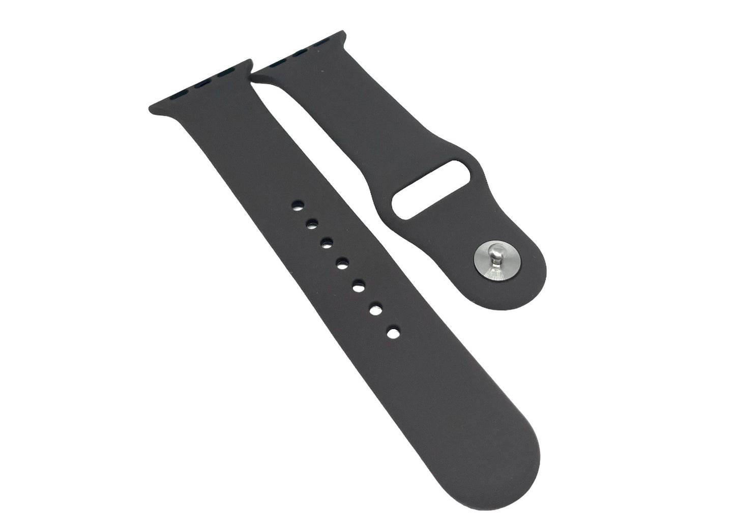 Silicone Watch Strap - Sport Grey (42-45mm)