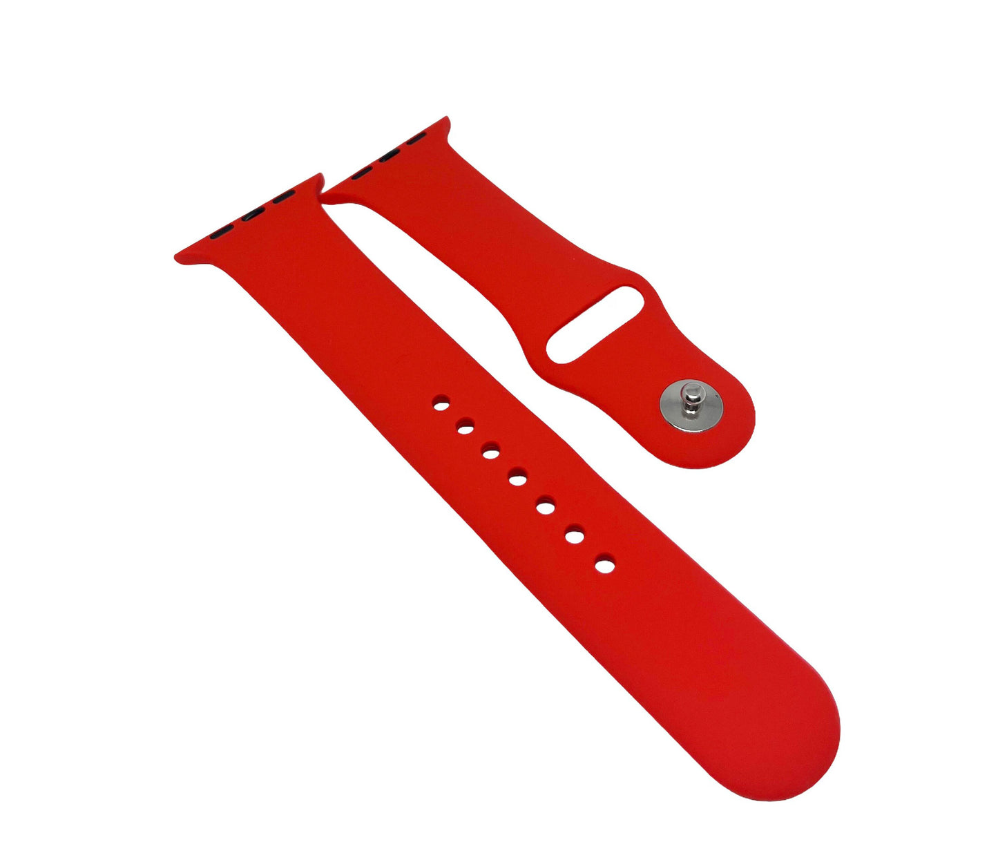 Silicone Watch Strap - Red (42-45mm)