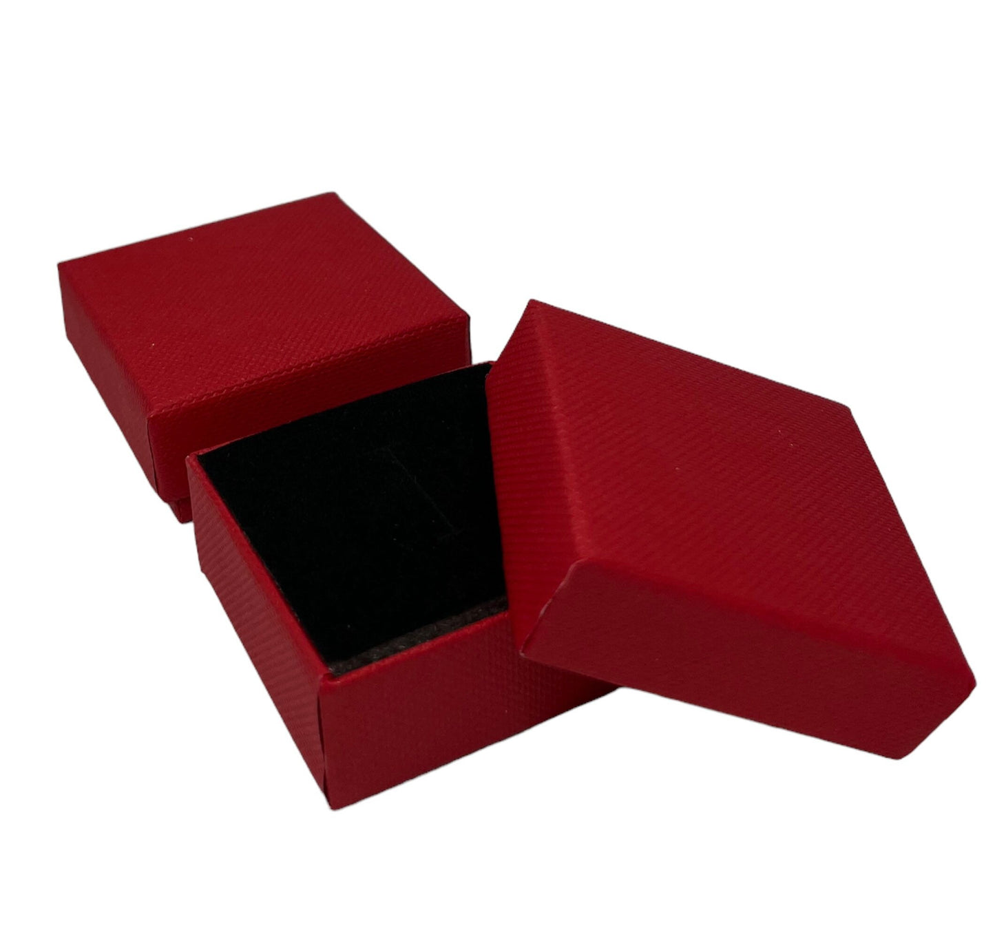 Red Ring box made of cardboard