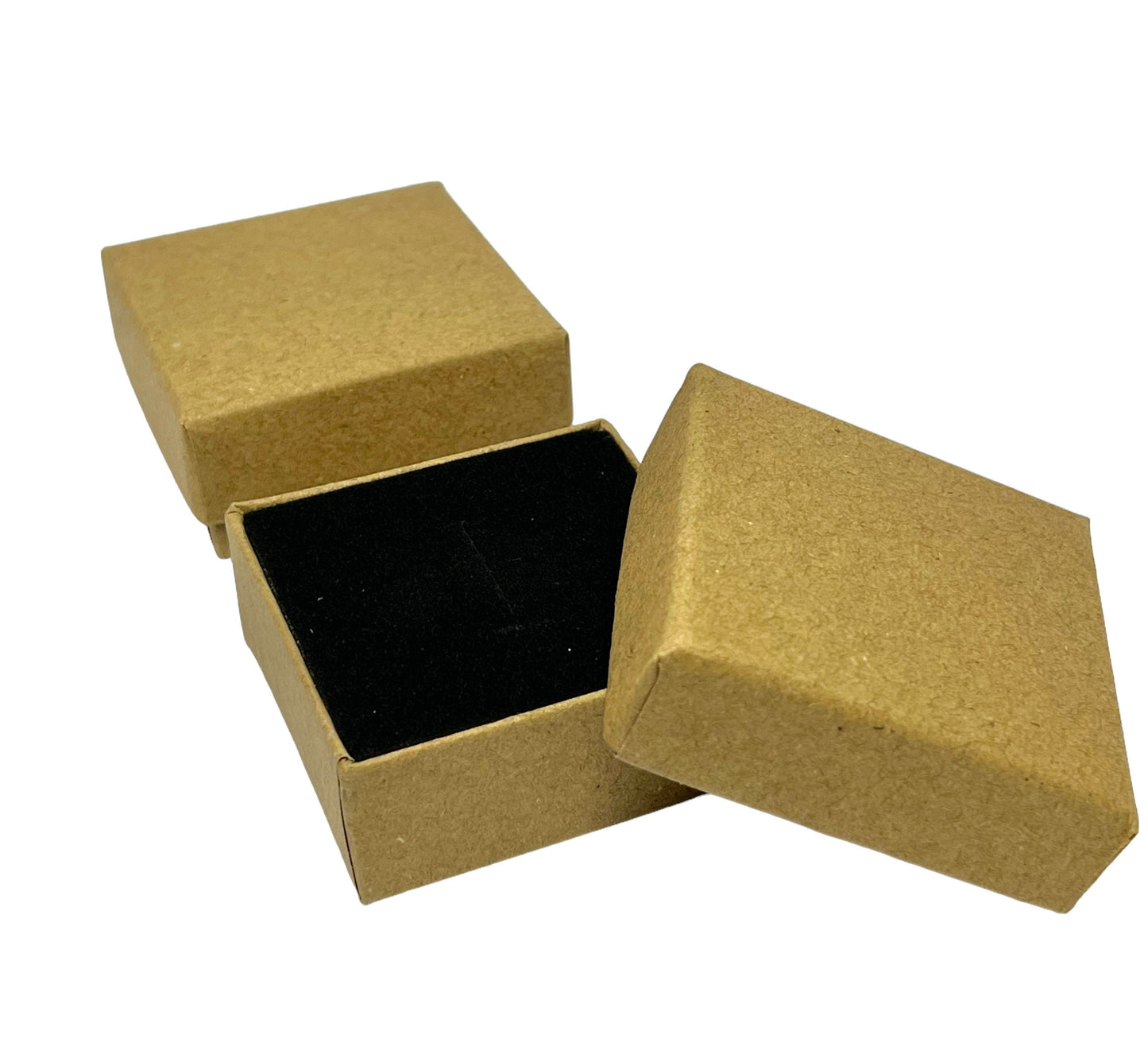 Brown Kraft Paper Ring Box (Recyclable)