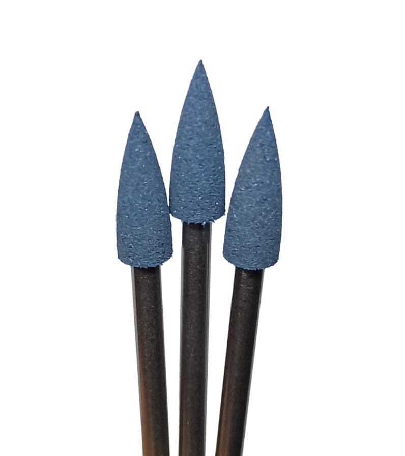 Eve Rubber Polishers - Coarse - Pear Shape x3 Pieces