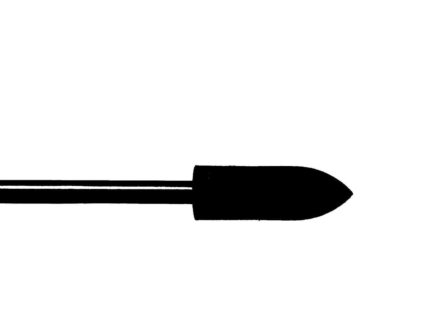 Eve Rubber Polishers - Coarse - Bullet Shape x3 Pieces