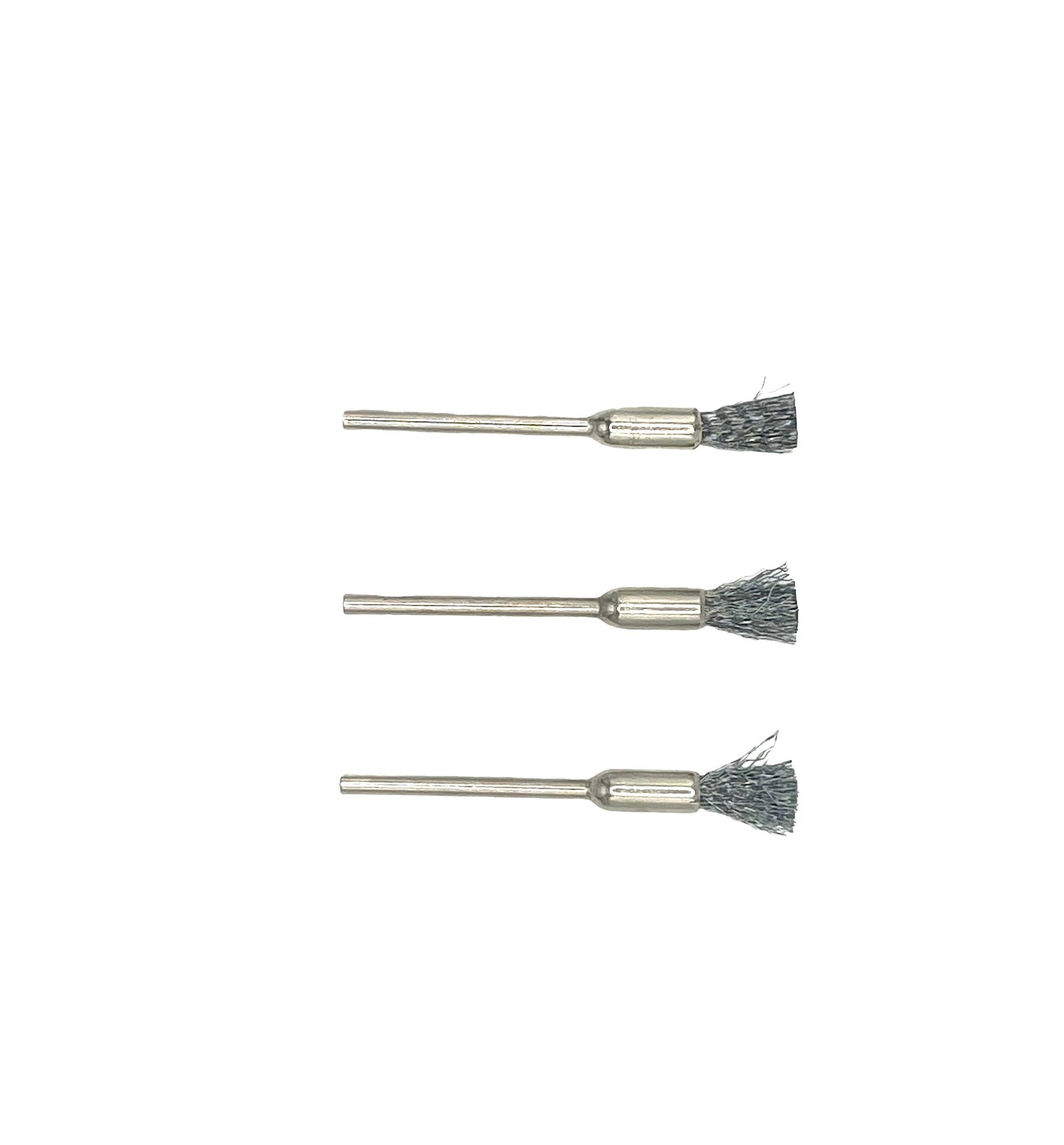 Mounted Steel Pencil Brush x3 Pieces