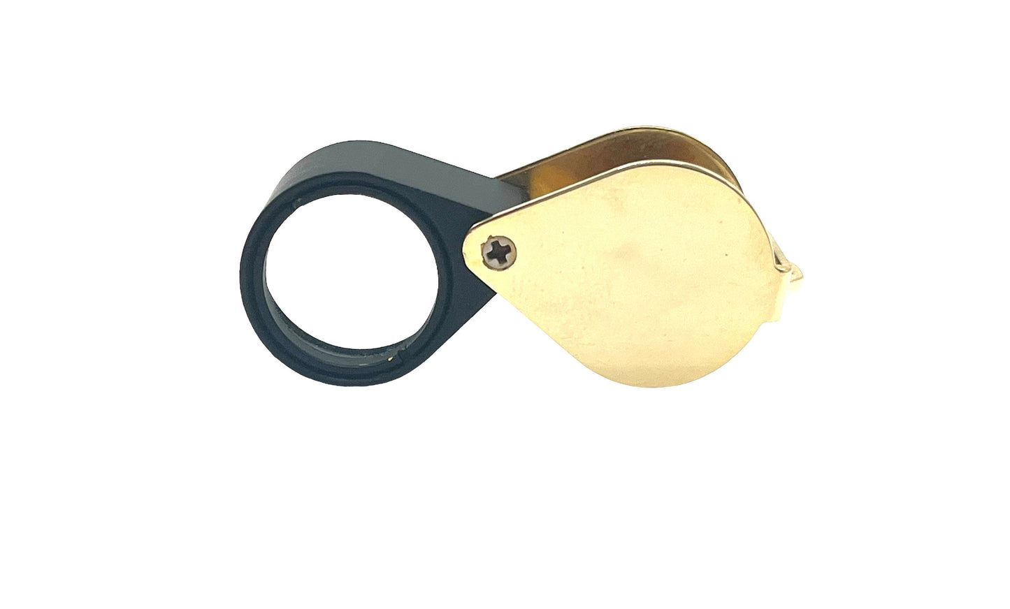 Loupe Magnifier x10 - Gold Plated