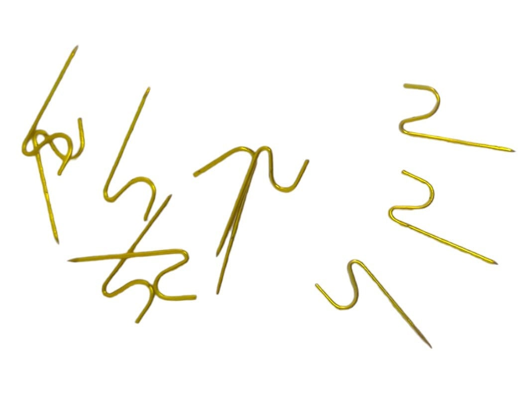 Brass ‘Y’ Pins - 100 Pieces