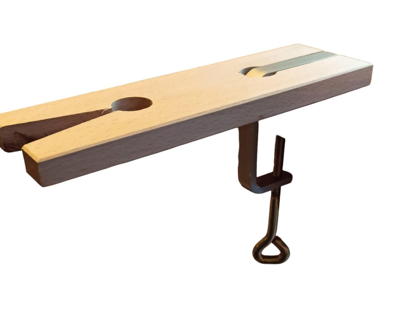Slotted Bench Pin And Clamp