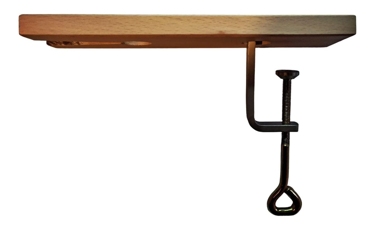 Slotted Bench Pin And Clamp