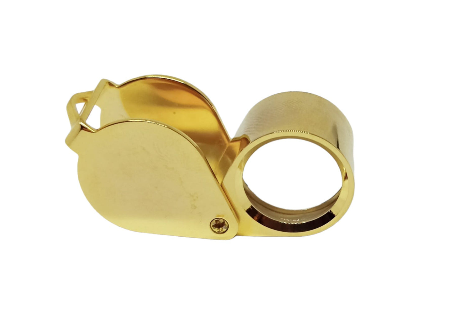 Loupe Magnifier x10 - Gold Coloured