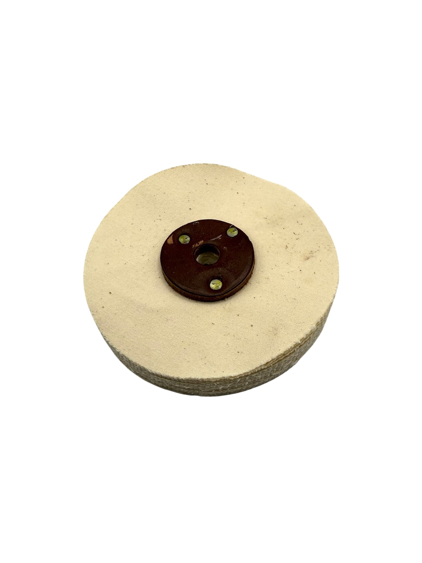 Hard calico jewellery polishing mop