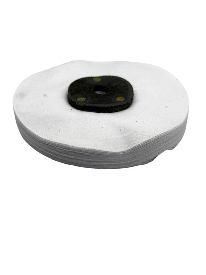 Polishing mop on white background