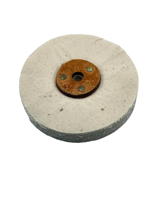 Calico jewellery polishing mop