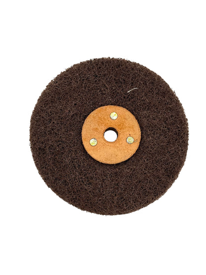 Top view of a satin mop