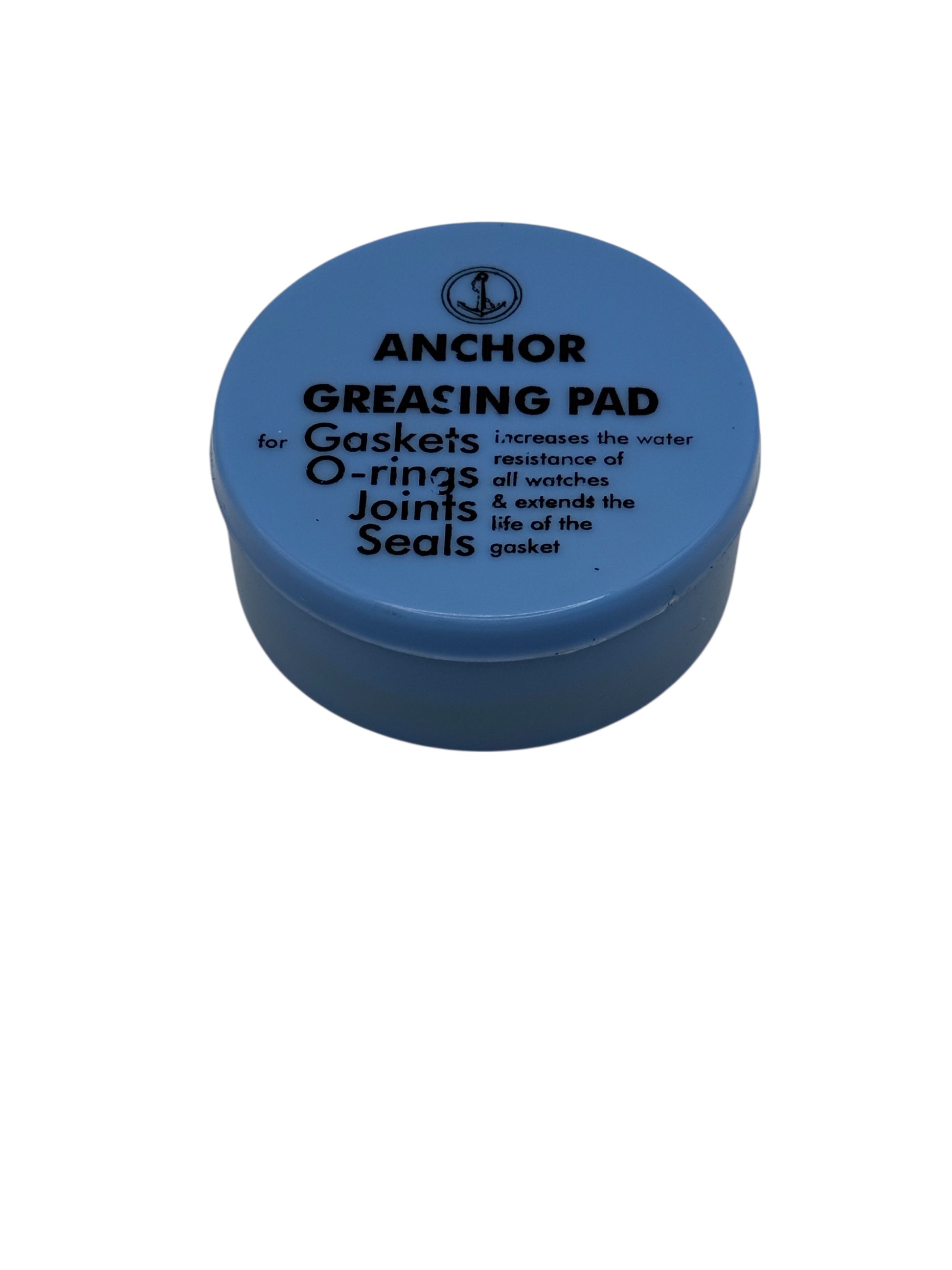 Lubrication pad with lid on 