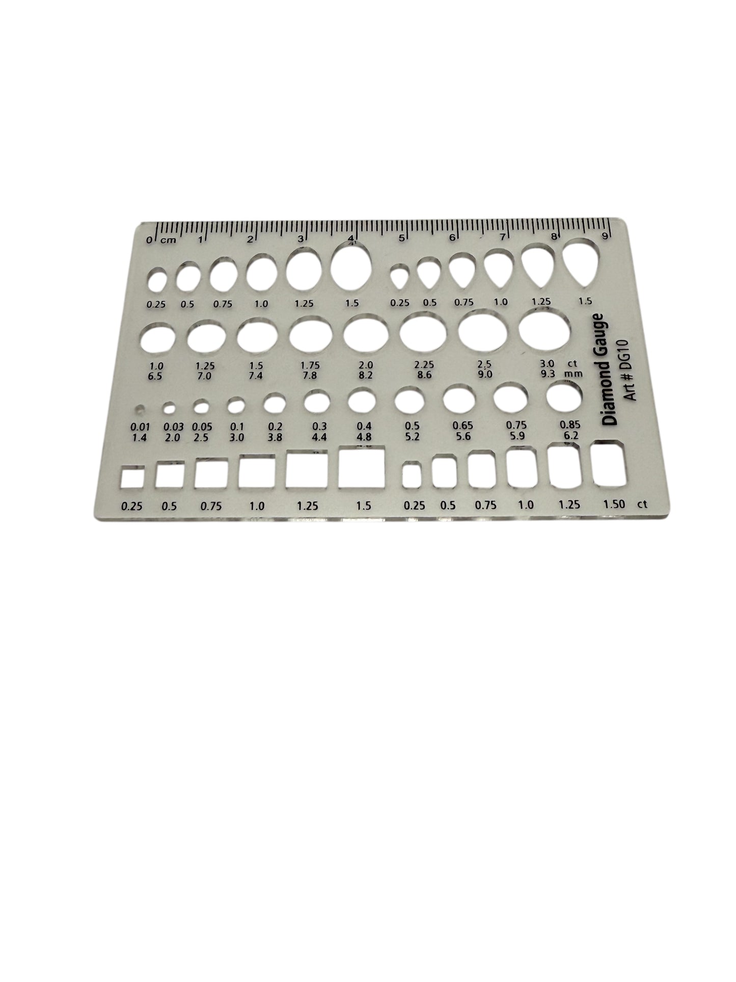 Diamond Gauge plastic