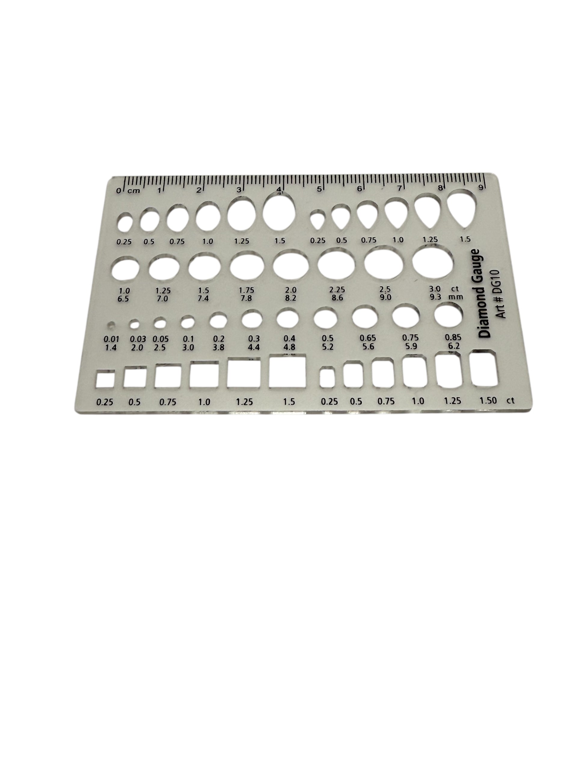 Diamond Gauge plastic