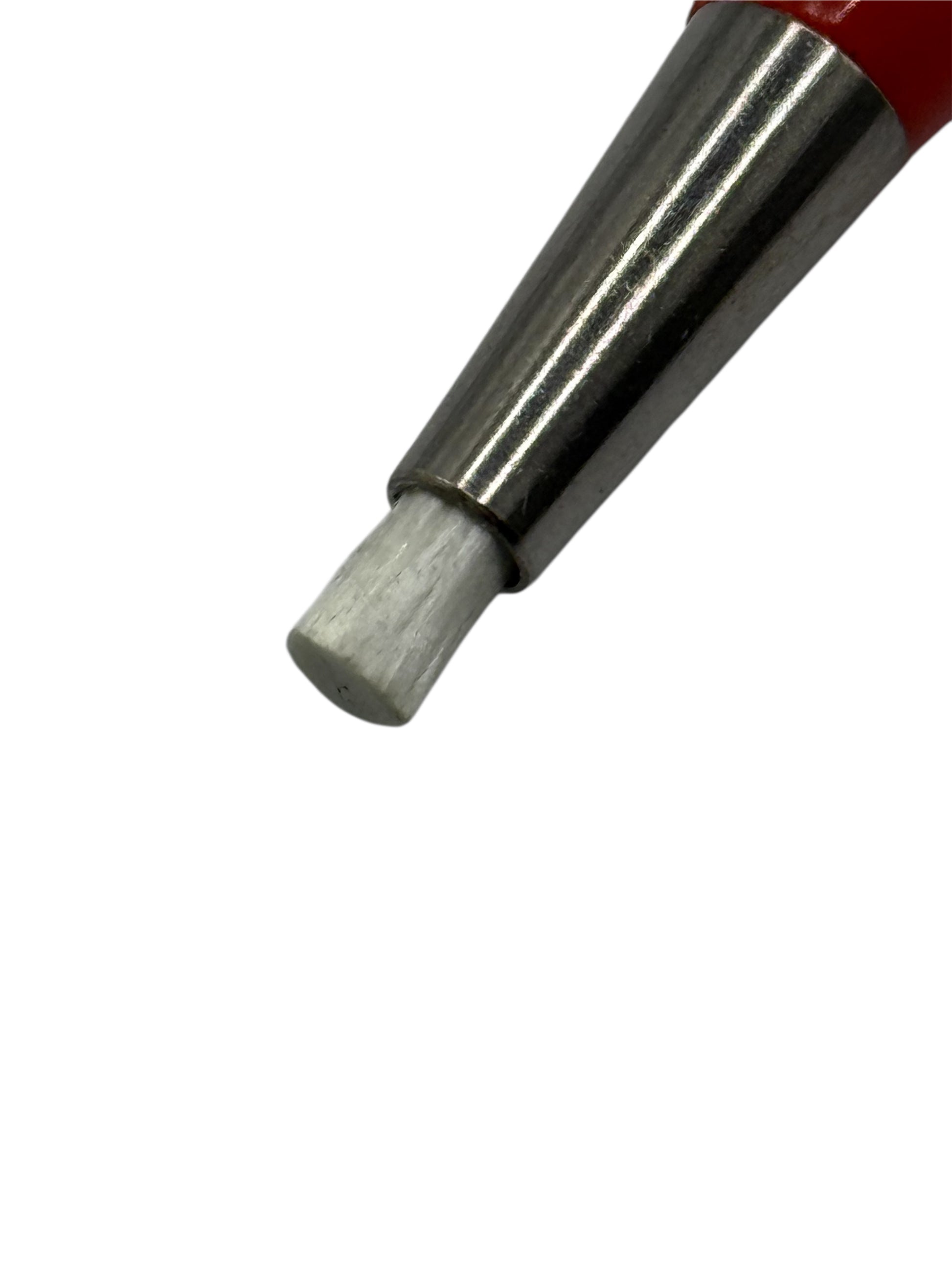 Close up of fibre glass pen