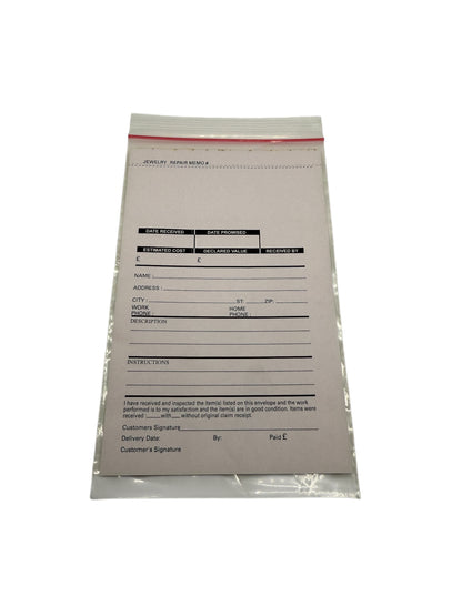 Jewellery repair memo