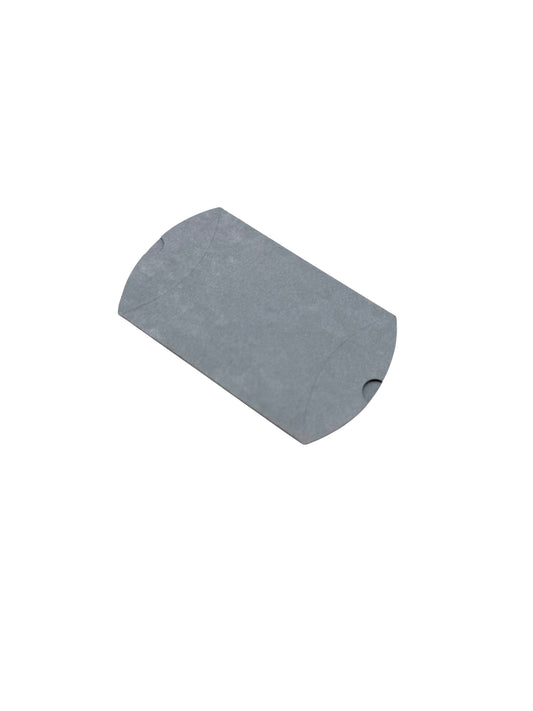 Dark Grey Pillow box - front angle