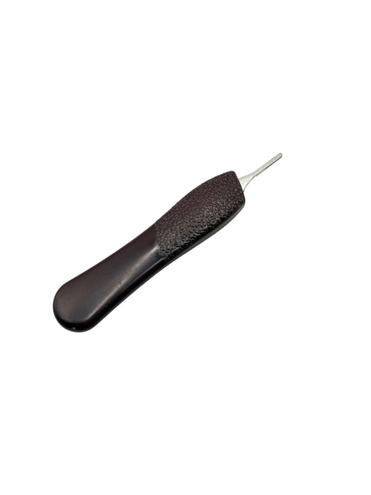 Scalpel handle on white background