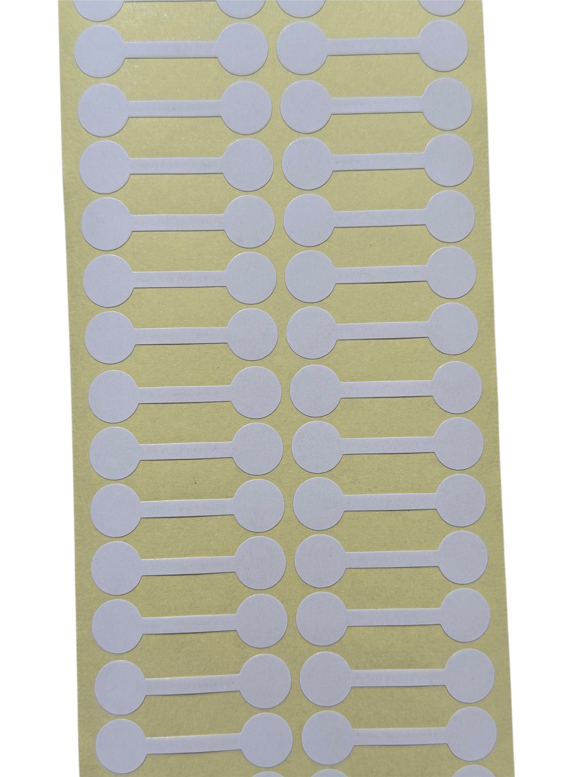 Sheet of dumbell stickers