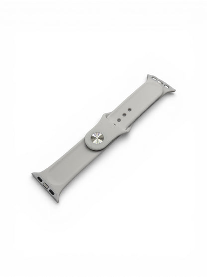 Zebra Print Silicone Watch Strap – 38–41mm – Compatible with Apple Watch