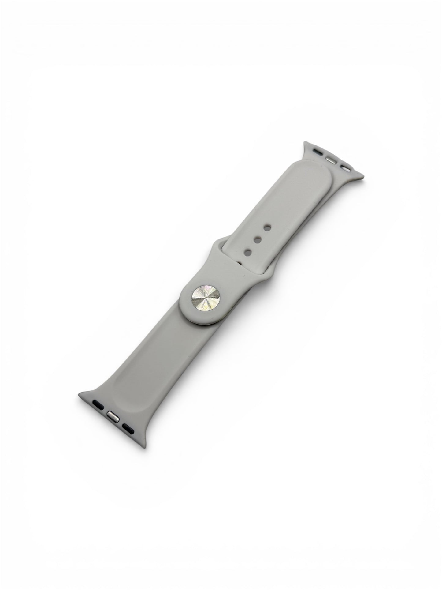 The back of a watch strap
