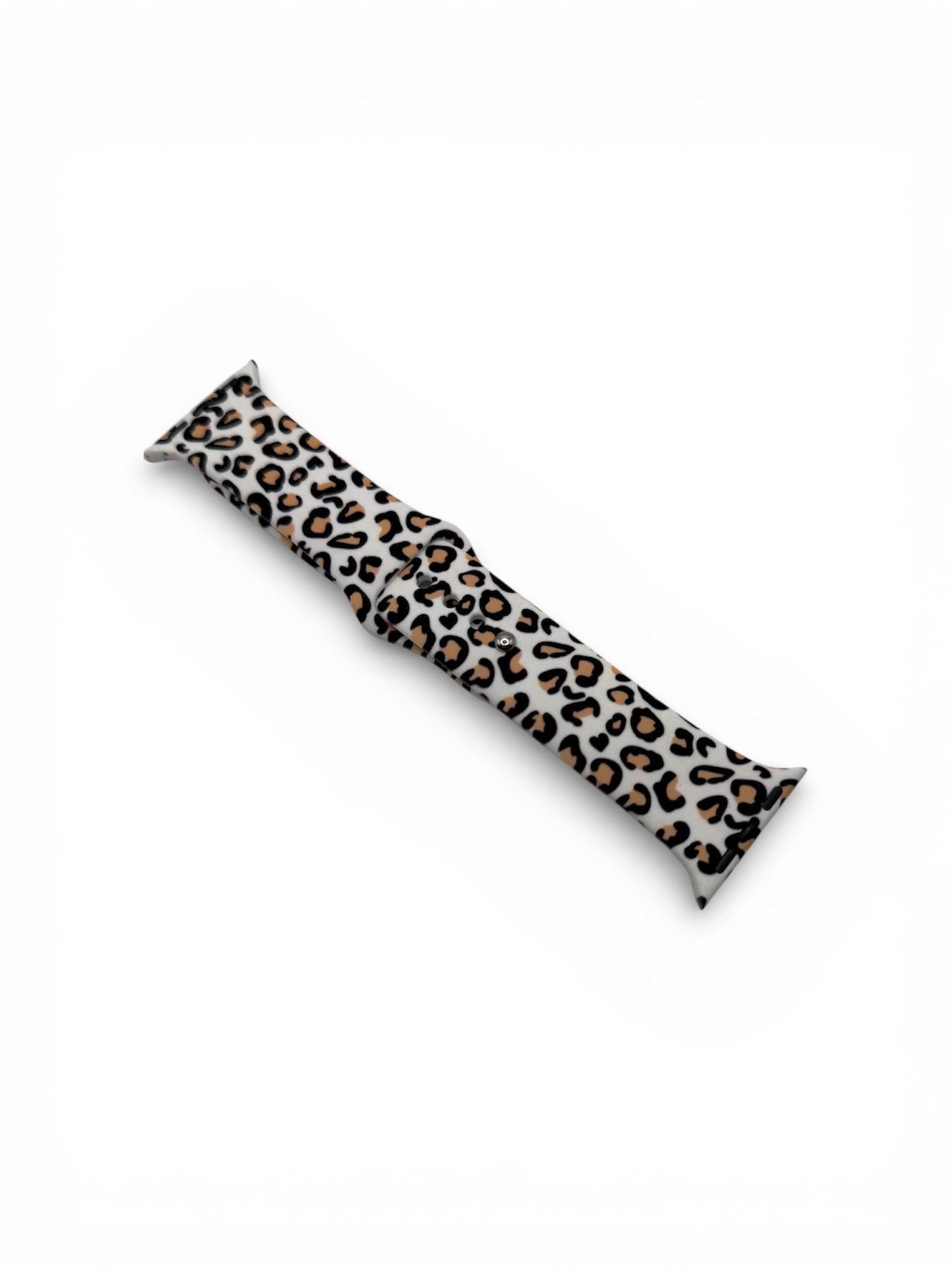 Cheetah print watch strap