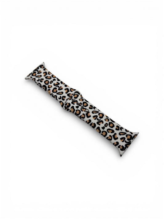 Cheetah print watch strap