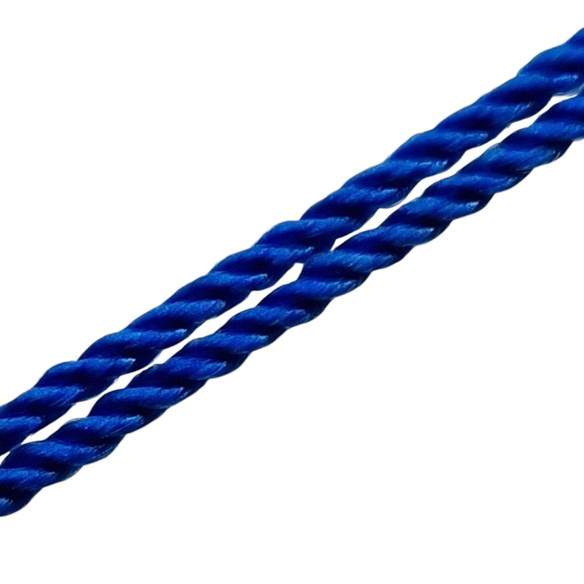 Close up of a blue cord