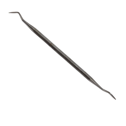 Double ended wax carving tool on white background