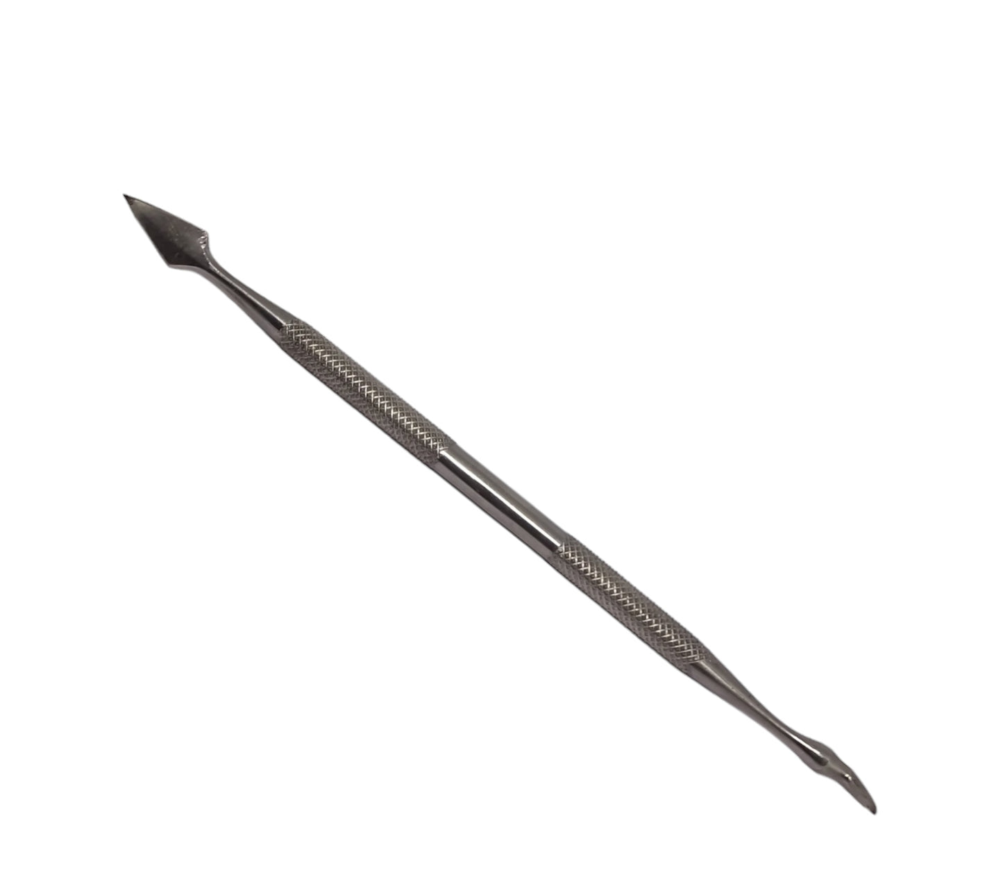 Double ended wax carving tool on a white background