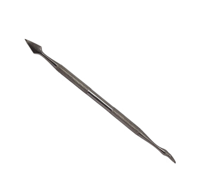 Double ended wax carving tool on a white background