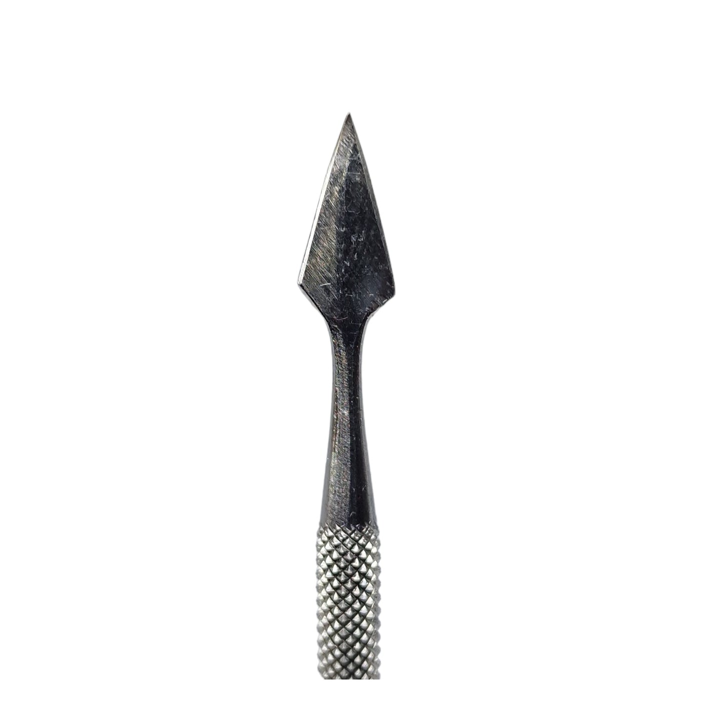Close up of a wax carving tool