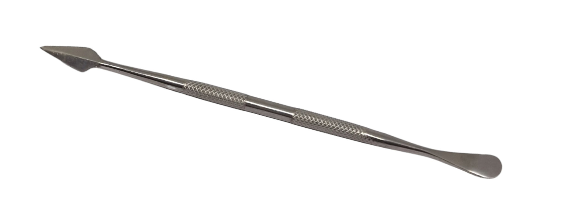 Double ended wax carving tool on a white background