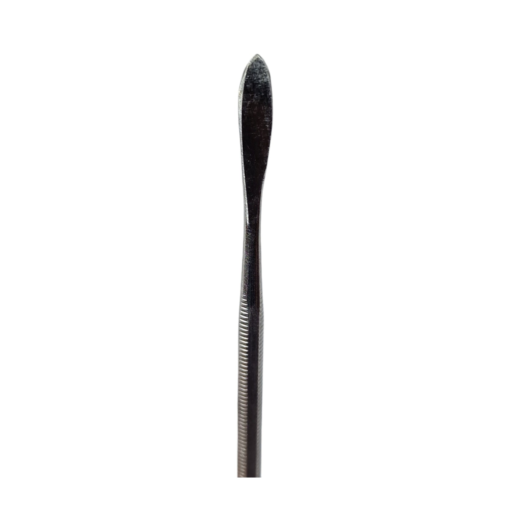 Close up of a wax carving tool