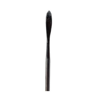 Close up of a wax carving tool