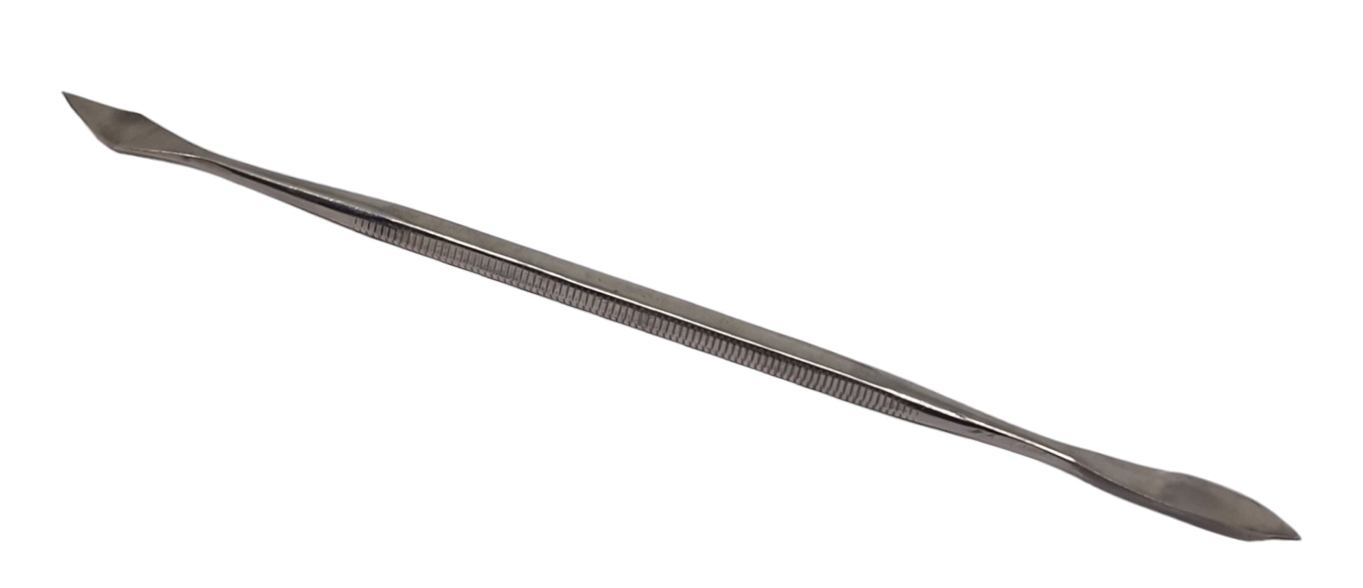 Double ended wax carving tool on a white background