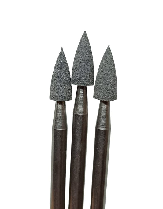 Eve Rubber Polishers - Coarse -Cone Shape x3 Pieces