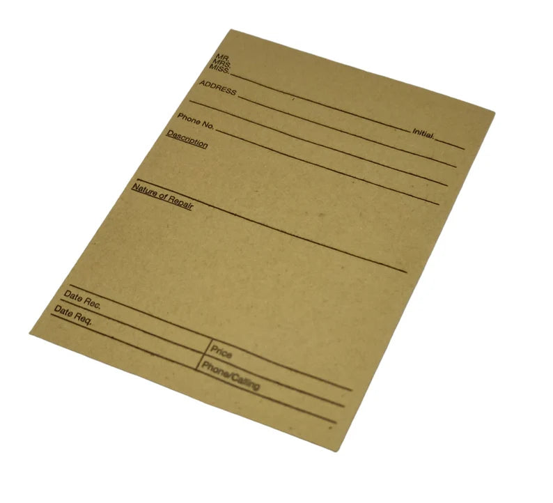 Jewellery Repair Envelopes - Pack of 50