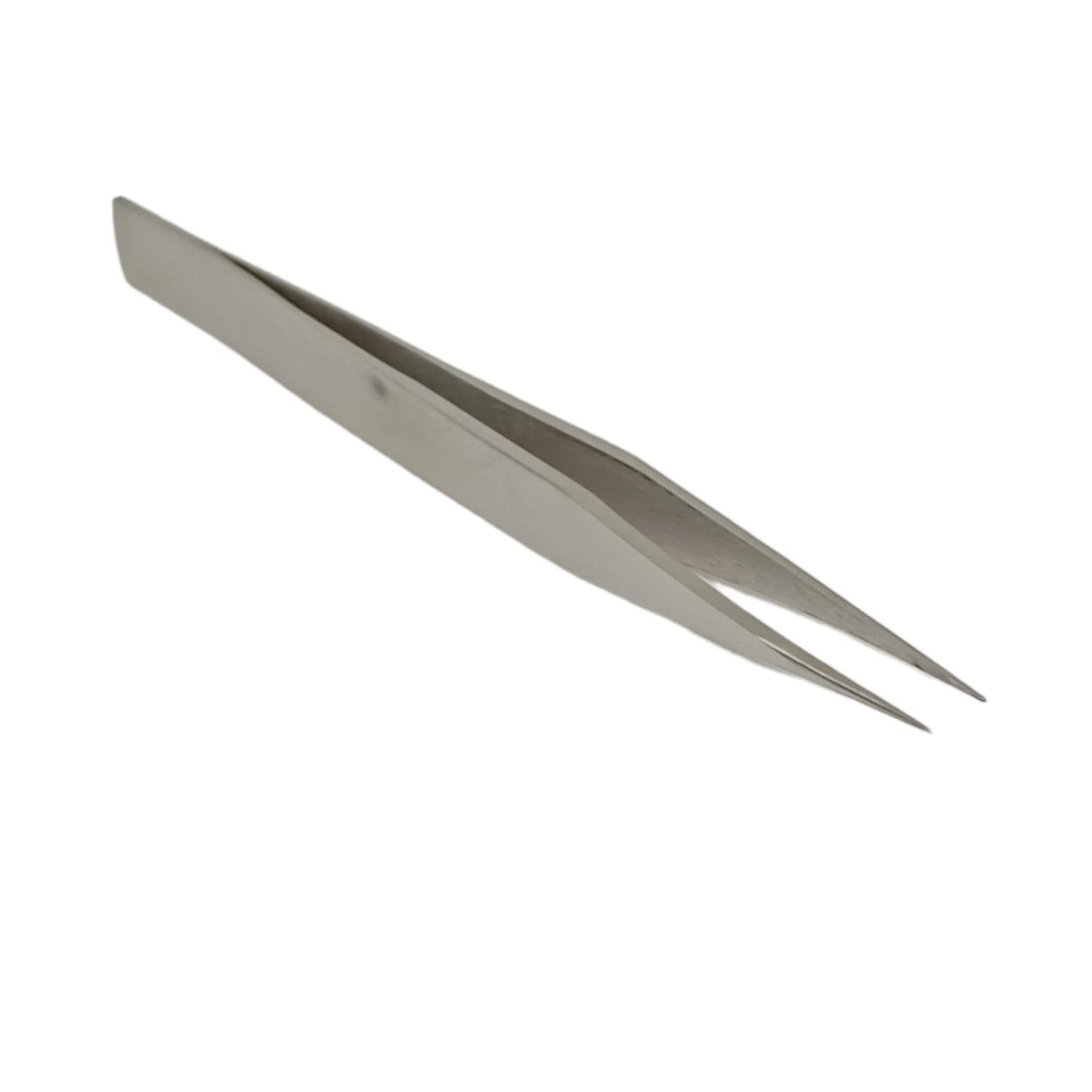 Pair of stainless steel tweezers